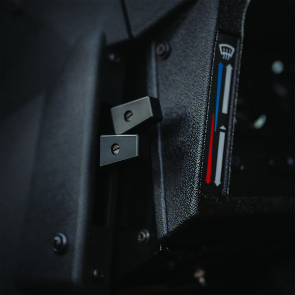 Heater Control Knobs - Set of 3 - Black - Blackbridge Motors