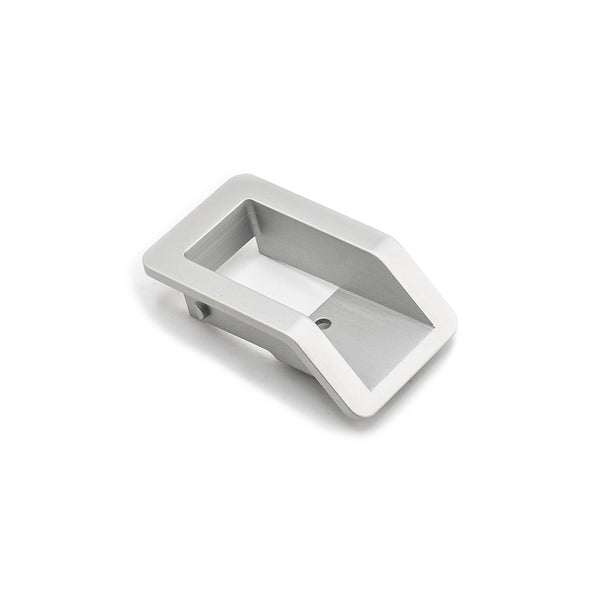 Door Lock Escutcheon - Satin Silver - Blackbridge Motors