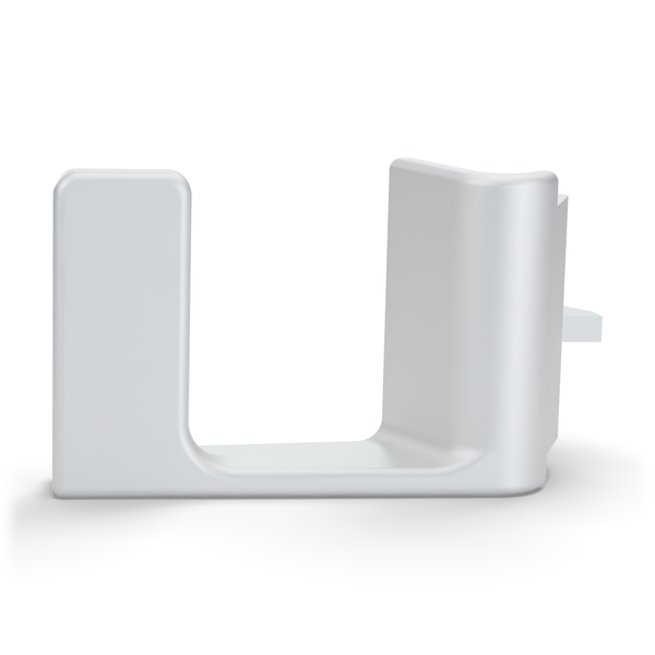 Land Rover Defender Door Latch Handle - RH - Satin Silver (rendering)