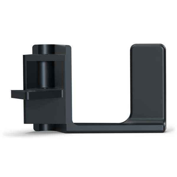 Land Rover Defender Door Latch Handle - RH - Black, detail (rendering)