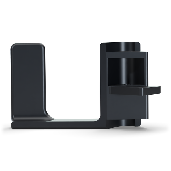 Land Rover Defender Door Latch Handle - LH - Black, detail (rendering)