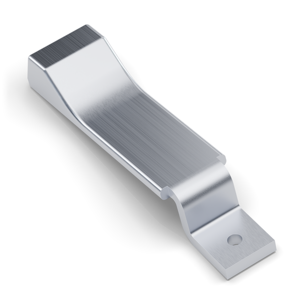 Land Rover Defender Interior Lock Button - Bright Silver (rendering)
