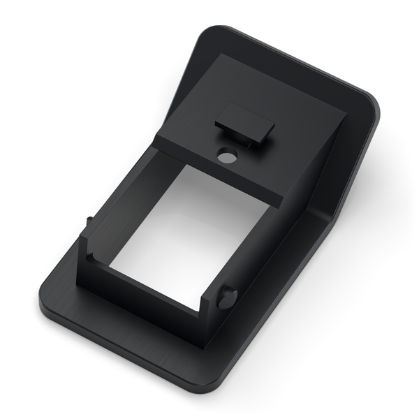 Land Rover Defender Door Lock Escutcheon - Black, detail (rendering)