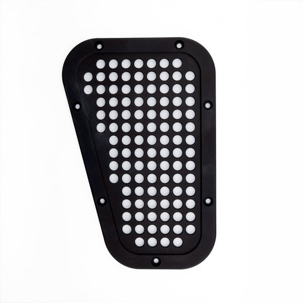 Land Rover Defender Wing Top Finisher Pair (LH and RH) - Black
