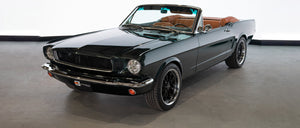 Judge, a 1965 Ford Mustang convertible restored by Blackbridge Motors