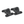Land Rover Defender door hinges, rear door half door kit, the two lower hinges (rendering)
