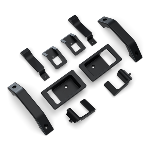 Land Rover Defender Interior Jewelry Kit - D90 - Black (rendering)