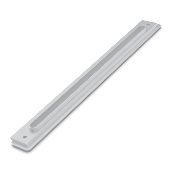 Land Rover Defender Demister Vent - 14.5" - Satin Silver, detail (rendering)