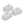 Land Rover Defender Heater Control Knobs - Set of 3 - Satin Silver (rendering)