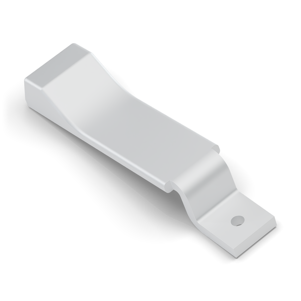 Land Rover Defender Interior Lock Button - Satin Silver (rendering)