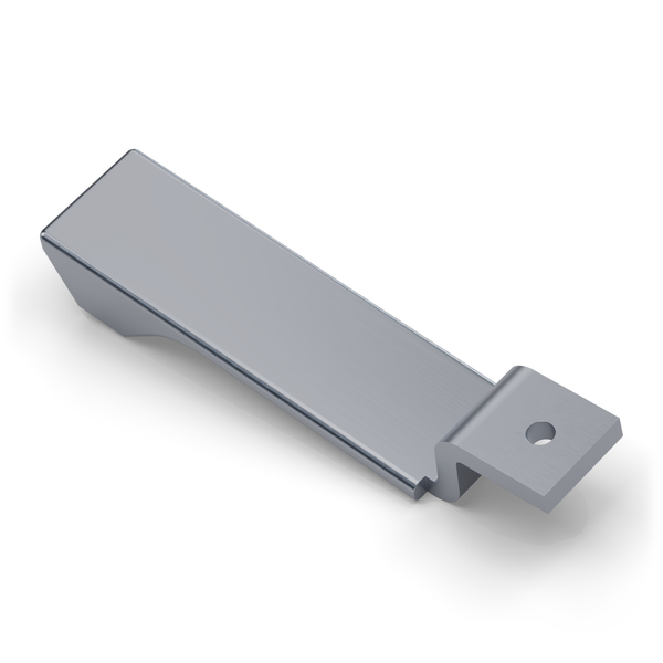 Land Rover Defender Interior Lock Button - Bright Silver, detail (rendering)