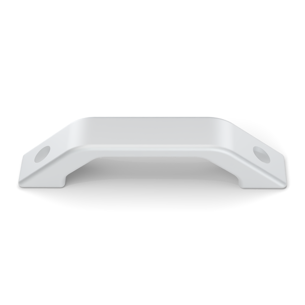 Land Rover Defender Door Pull Handle - Satin Silver, detail (rendering)