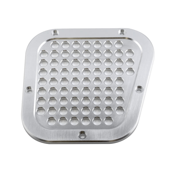 Air Intake Grille - RH - Bright Silver