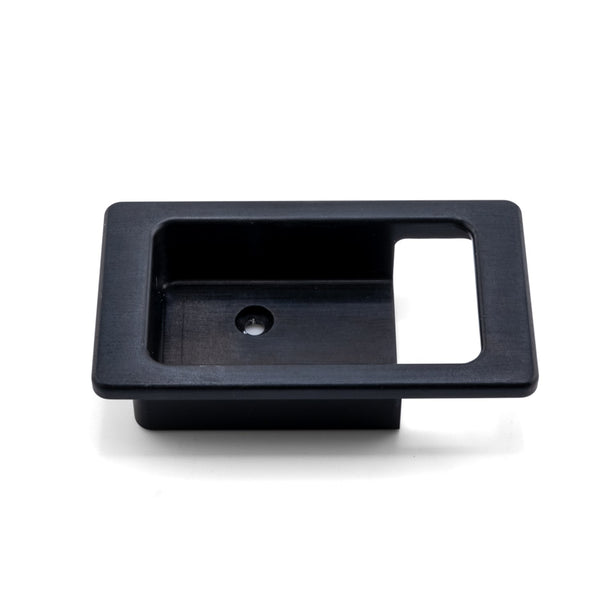 Land Rover Defender Interior Door Latch Escutcheon Pair (LH and RH) - Black