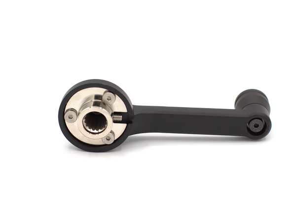 Ford Mustang 1965-67 Window Crank Handles - Black spline adapter detail