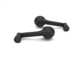 Ford Mustang 1965-67 Window Crank Handles - Black pair