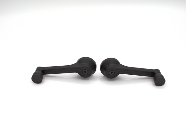 Ford Mustang 1965-67 Window Crank Handles - Black left and right handles