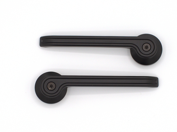 Ford Mustang 1965-67 Interior Door Handles - Black left and right handles