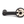Ford Mustang 1965-67 Quarter Window Crank Handles - Black spline adapter detail
