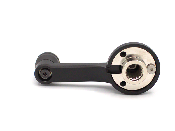 Ford Mustang 1965-67 Quarter Window Crank Handles - Black spline adapter detail