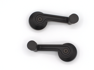 Ford Mustang 1965-67 Quarter Window Crank Handles - Black pair