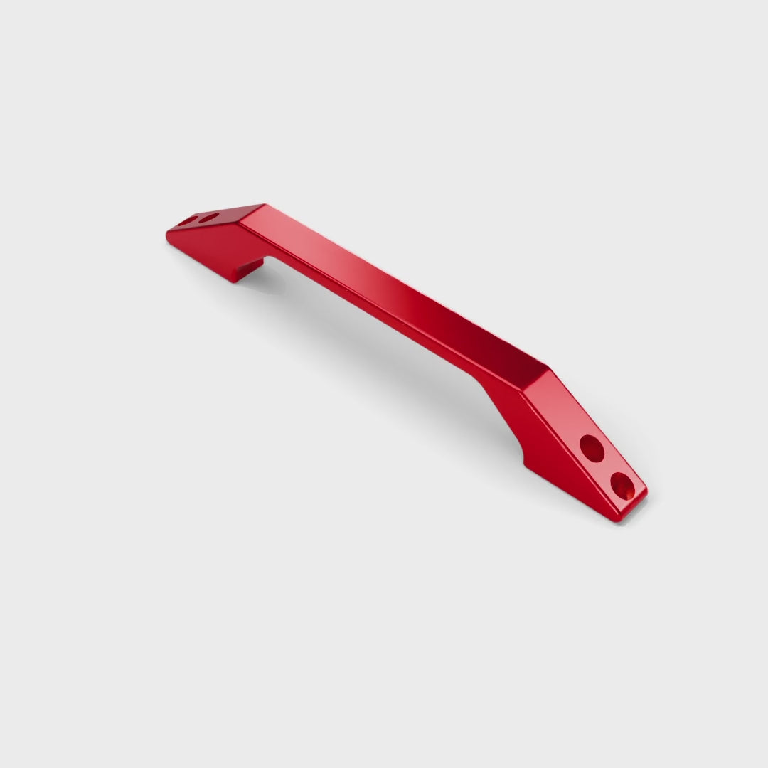 Land Rover Defender Grab Handle - Headliner - Red, turning (rendering)