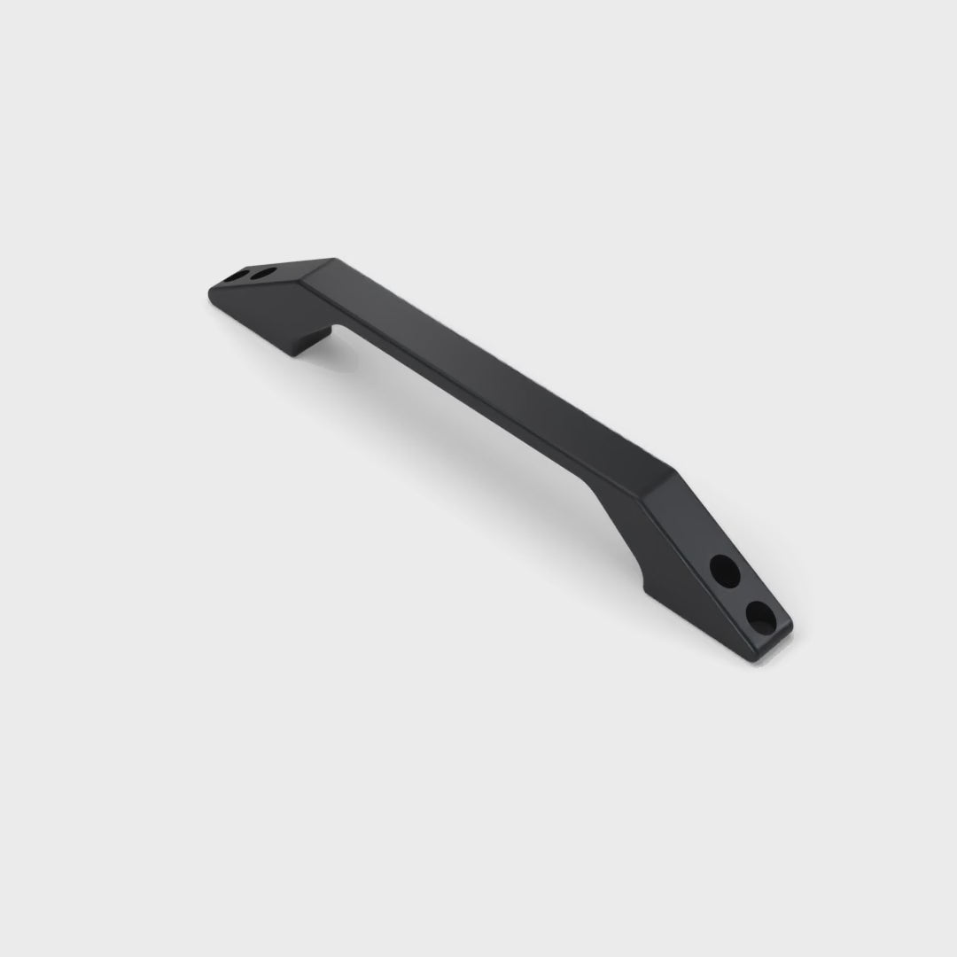 Land Rover Defender Grab Handle - Headliner - Black, turning (rendering)