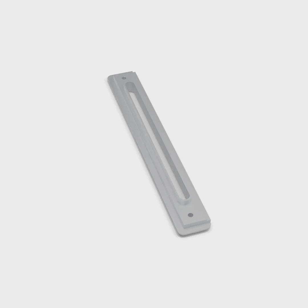 Land Rover Defender Demister Vent - 10.5" - Satin Silver, turning (rendering)