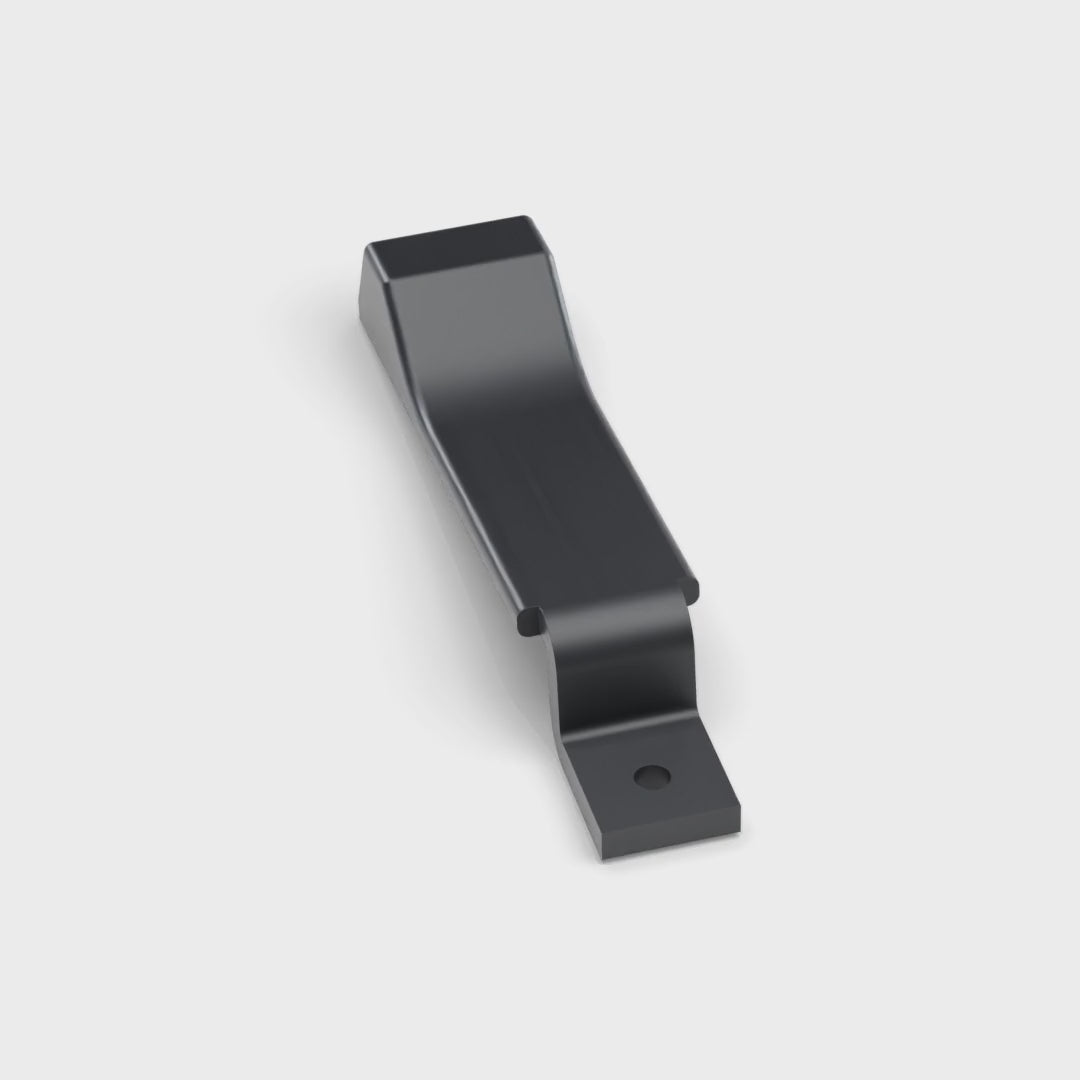 Land Rover Defender Interior Lock Button - Black, turning (rendering)