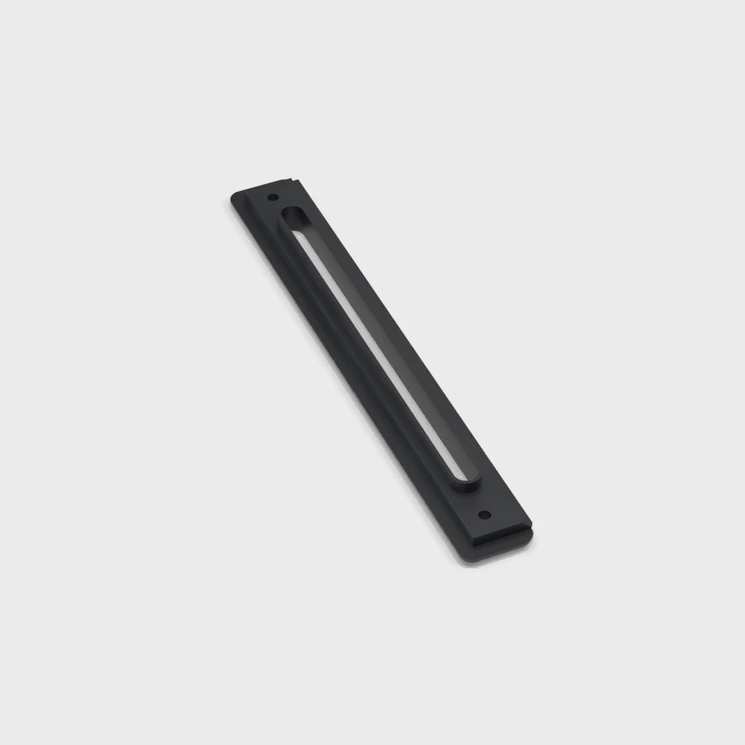 Land Rover Defender Demister Vent - 10.5" - Black, turning (rendering)